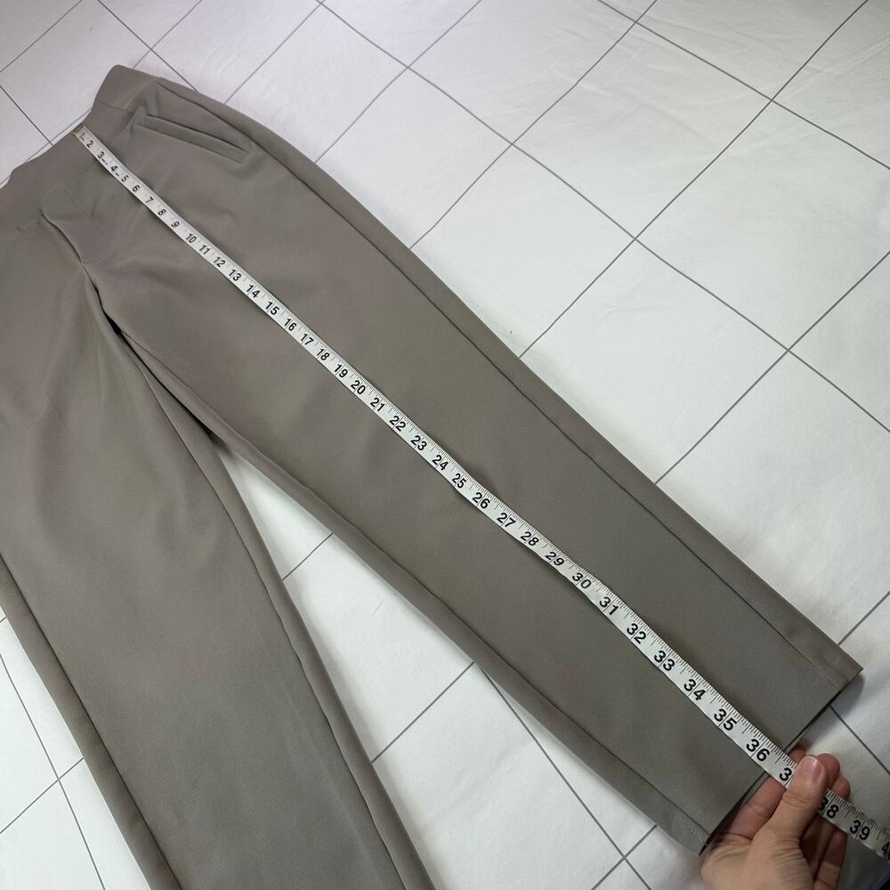 Athleta Pants Womens 2 Taupe Endless High Rise City Minimal Commute Work Pull On - Picture 12 of 13